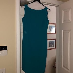 Teal Tahari dress